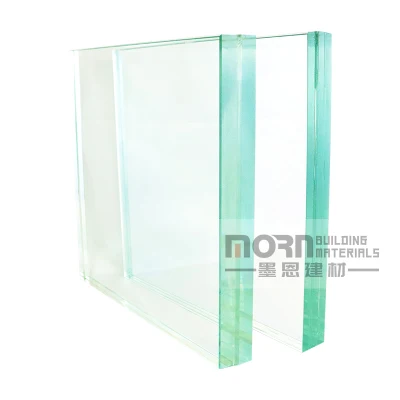Система остекления с точечной опорой - структурное стекло, ламинированное стекло PVB SGP 0,89/1,52 мм, закаленное термопропиточное ламинированное стекло с низким содержанием железа, устойчивое к ураганам